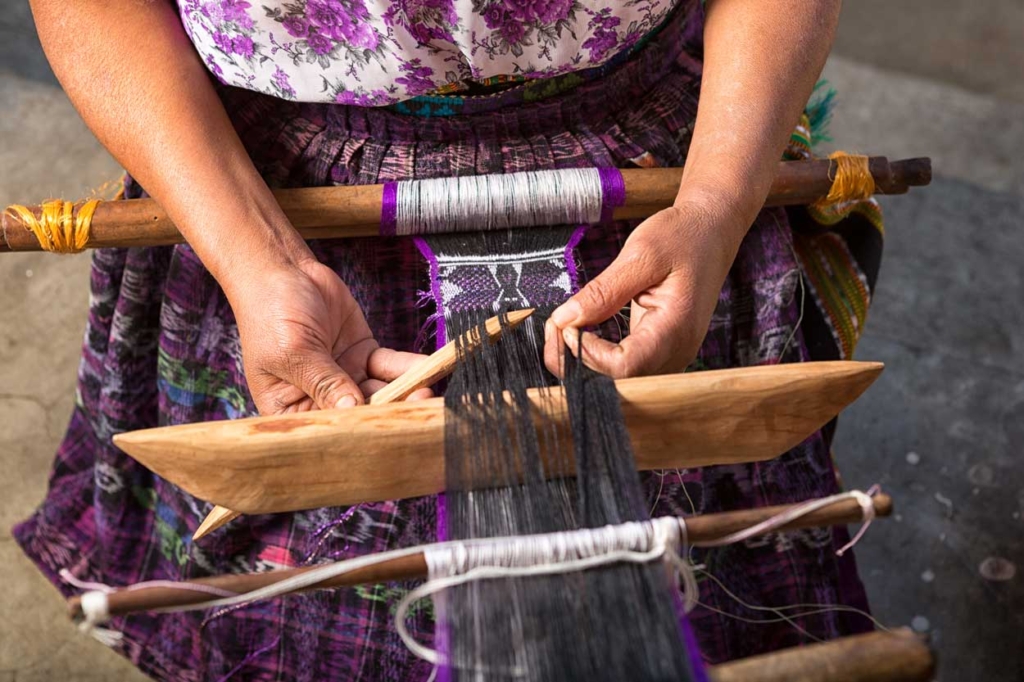 Tessitura Guatemala donne