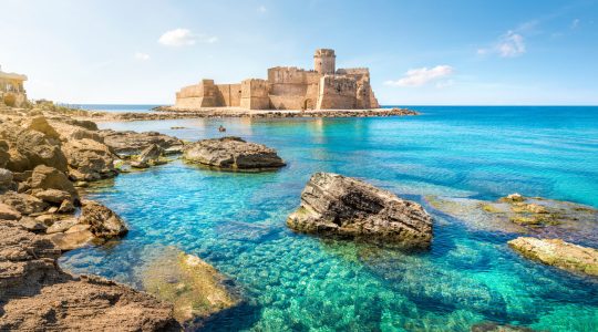 Le Castella at Capo Rizzuto, Calabria, Italy