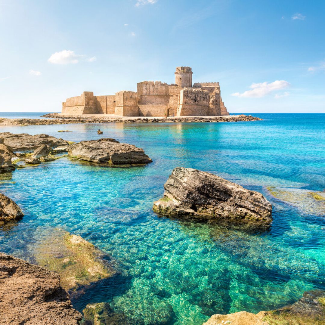Le Castella at Capo Rizzuto, Calabria, Italy